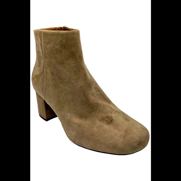 Vionic Women's Sibley Bootie Taupe Suede - Medium - Picture 1 of 3